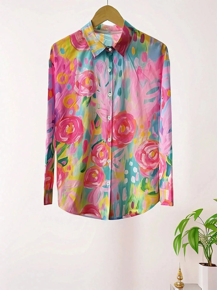 Ariella | Colorful Pattern Blouse