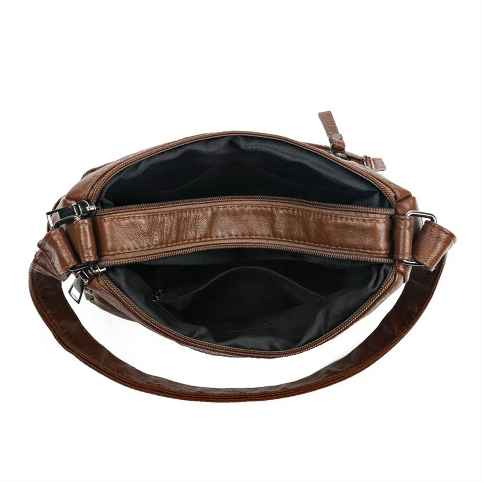 Lilith │ Timeless Multi-Layer Crossbody Bag