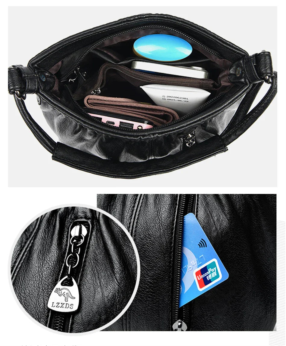 Waverly │ Contemporary Multi-Layer Handbag