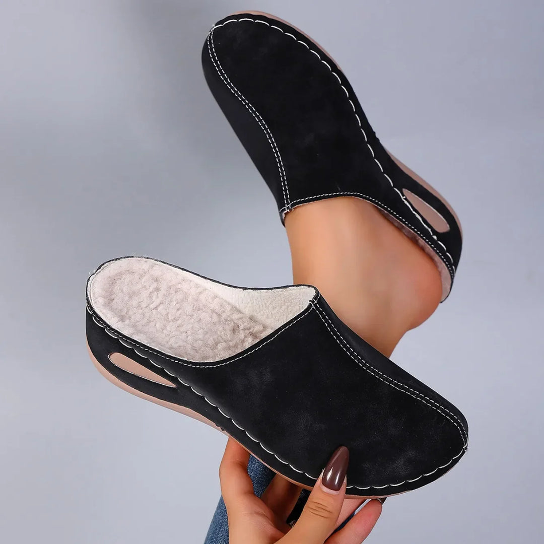 Lucia | Orthopedic Fleece Slippers