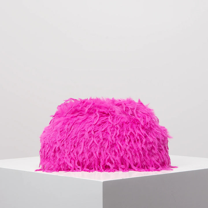 Rowan | Plush Clip Clutch