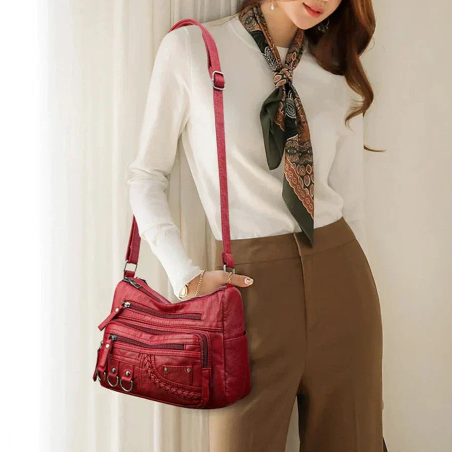 Lilith │ Timeless Multi-Layer Crossbody Bag