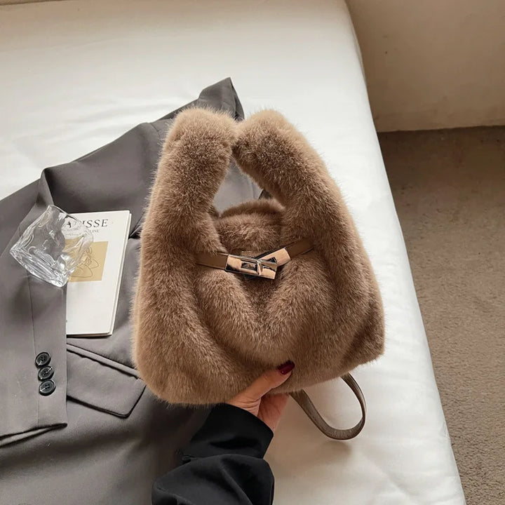 Bowien | Faux Fur Everyday Shoulder Bag