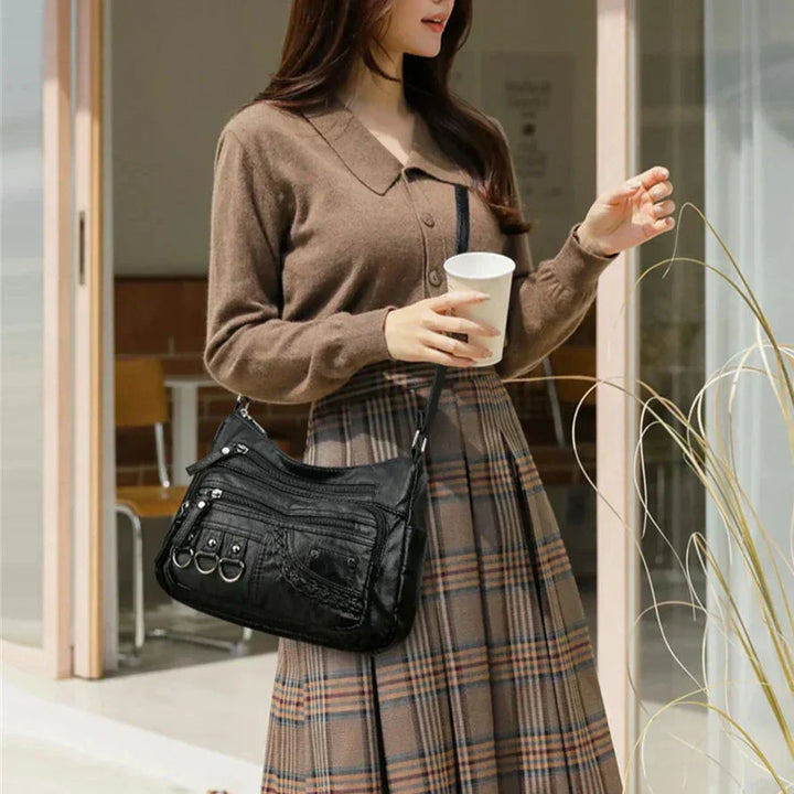 Lilith │ Timeless Multi-Layer Crossbody Bag