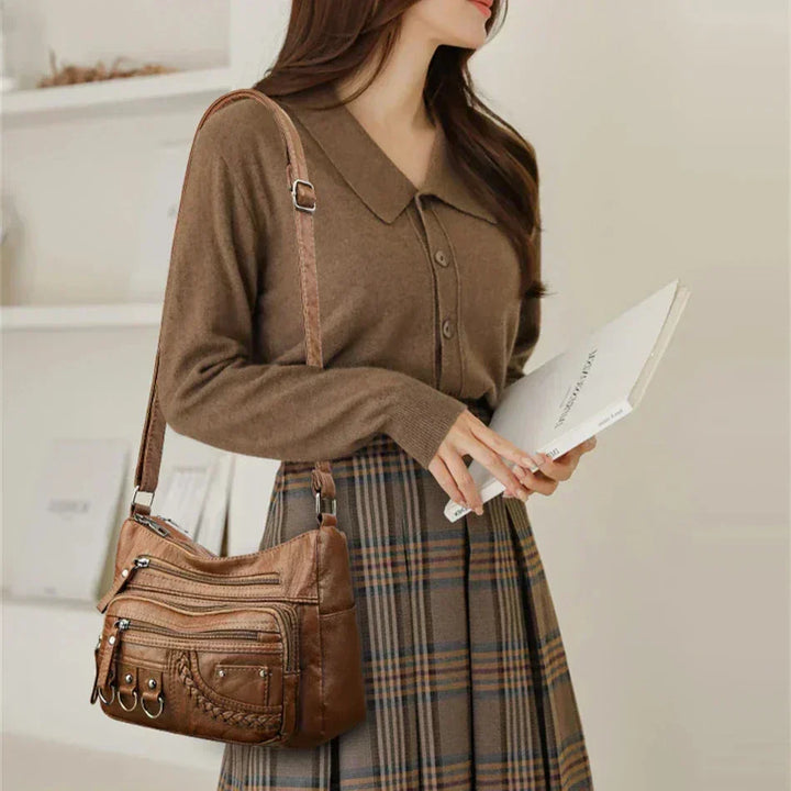 Lilith │ Timeless Multi-Layer Crossbody Bag