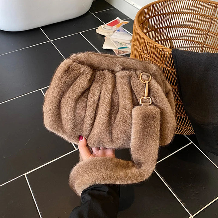 Elowen | Plush Gathered Shoulder Bag