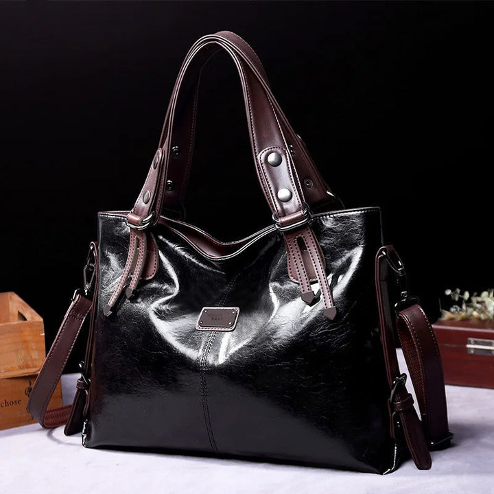 Aralyn │ Refined Soft Leather Tote Bag