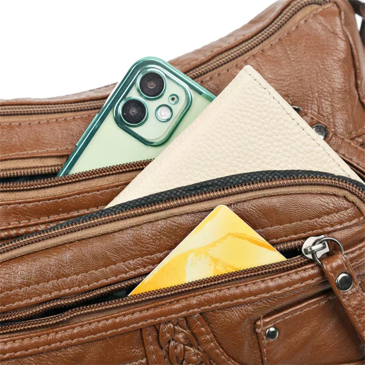 Lilith │ Timeless Multi-Layer Crossbody Bag