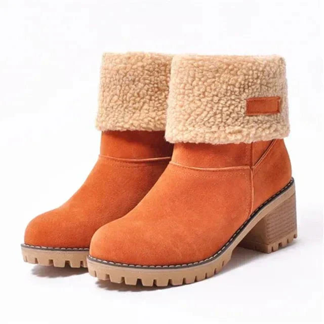 Simone | Mid-Calf Wool Boots