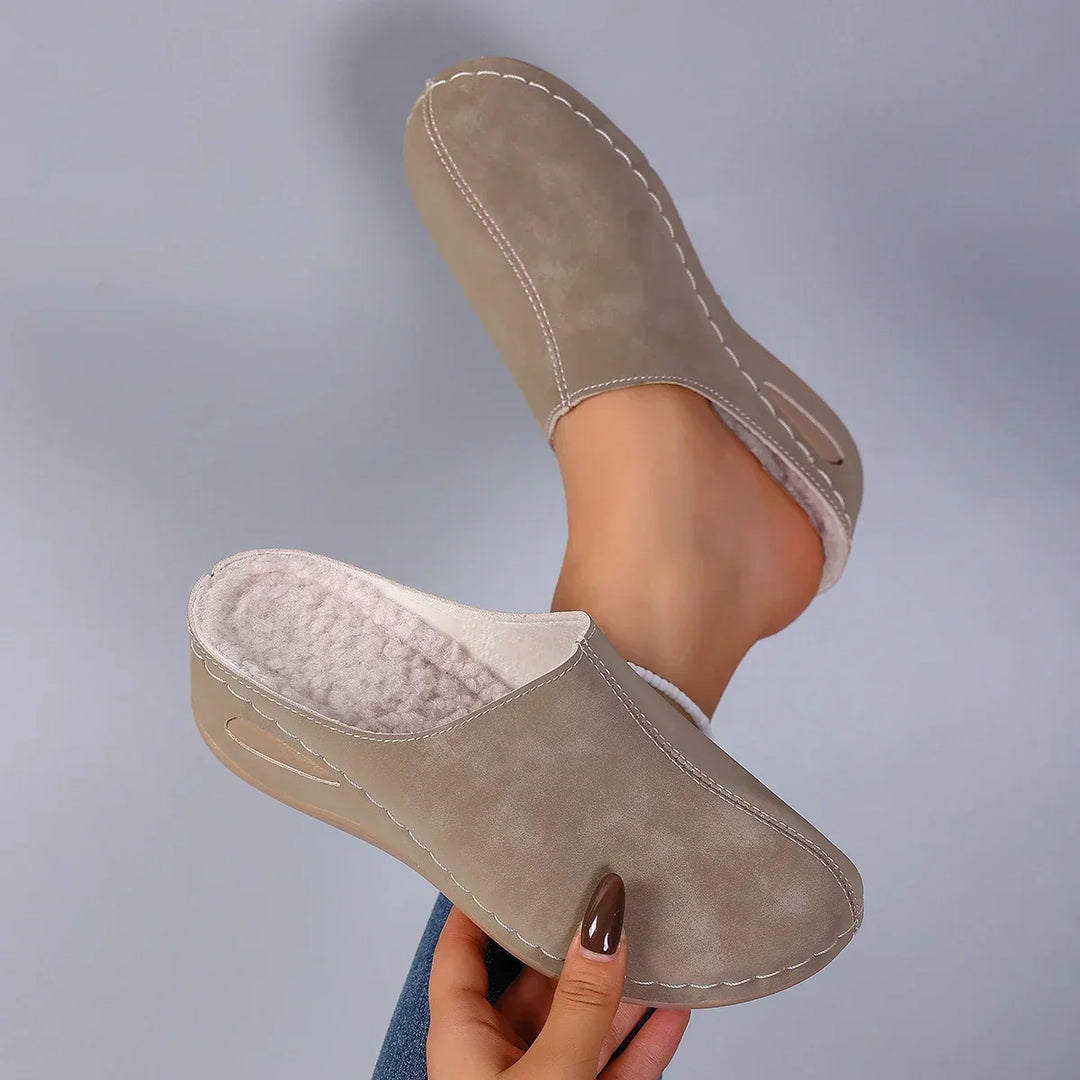 Lucia | Orthopedic Fleece Slippers