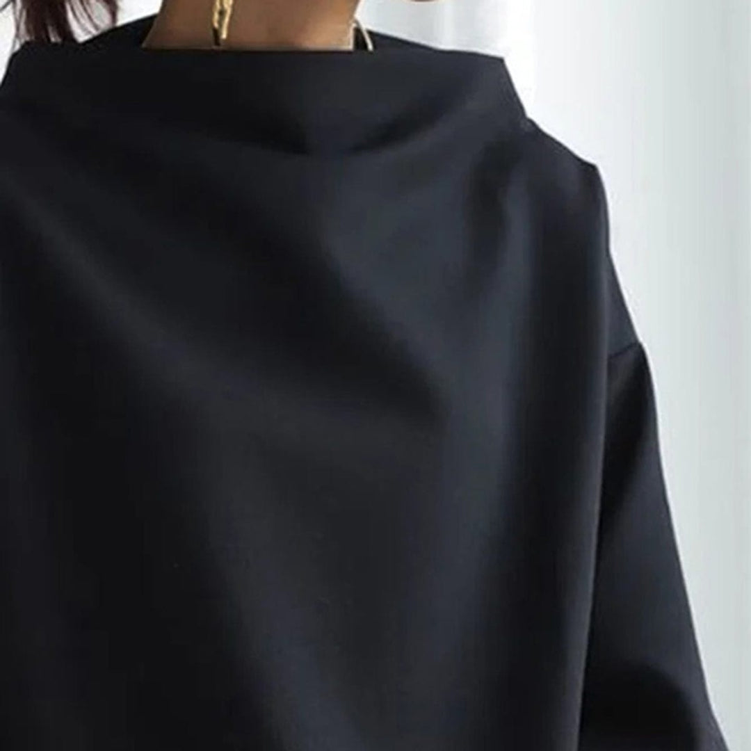 Hazel | Minimalist High-Neck Sweater