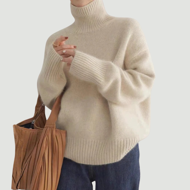 Aurélie | Cashmere Turtleneck Sweater