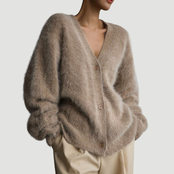 Chloe | Fuzzy Cardigan