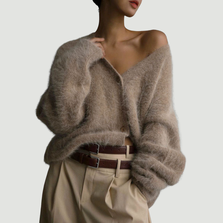 Chloe | Fuzzy Cardigan