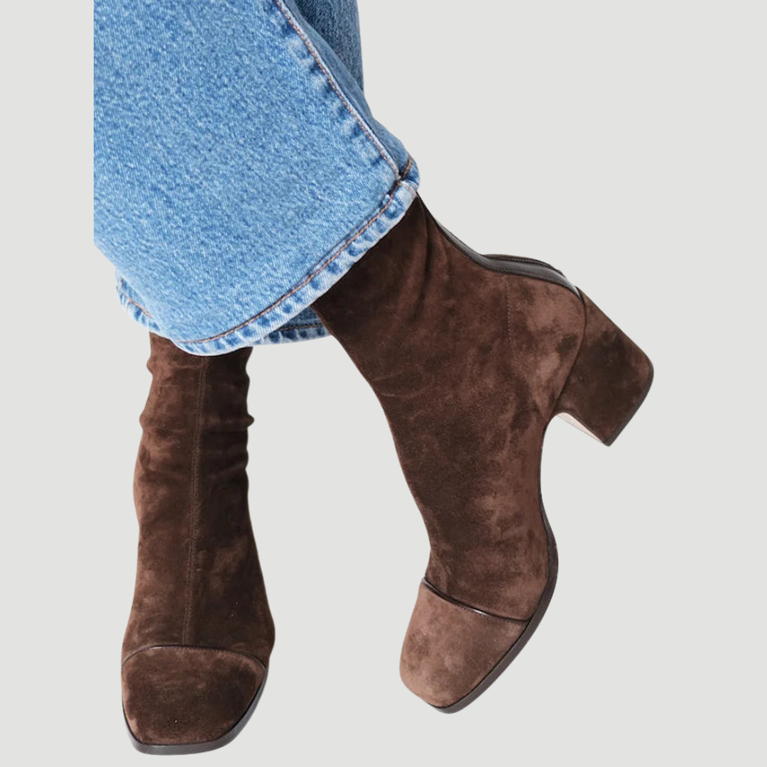 Taylor | Square Toe Heeled Boots