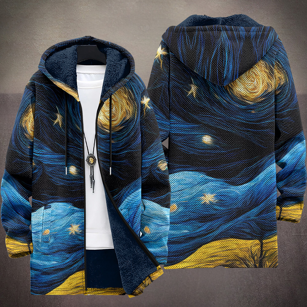 Waverley | Luxurious Art-Inspired Zip-Up Hoodie