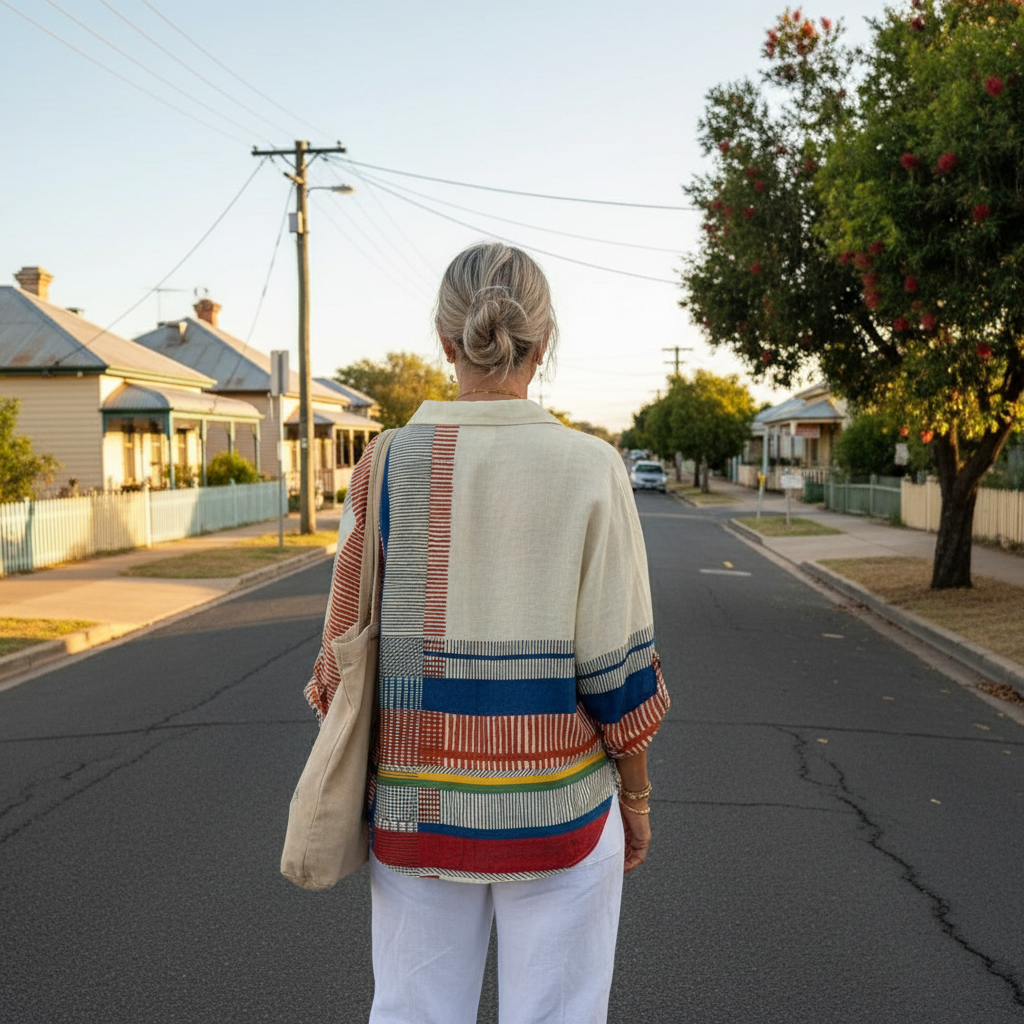 Freyja | Artistic Pattern Blouse