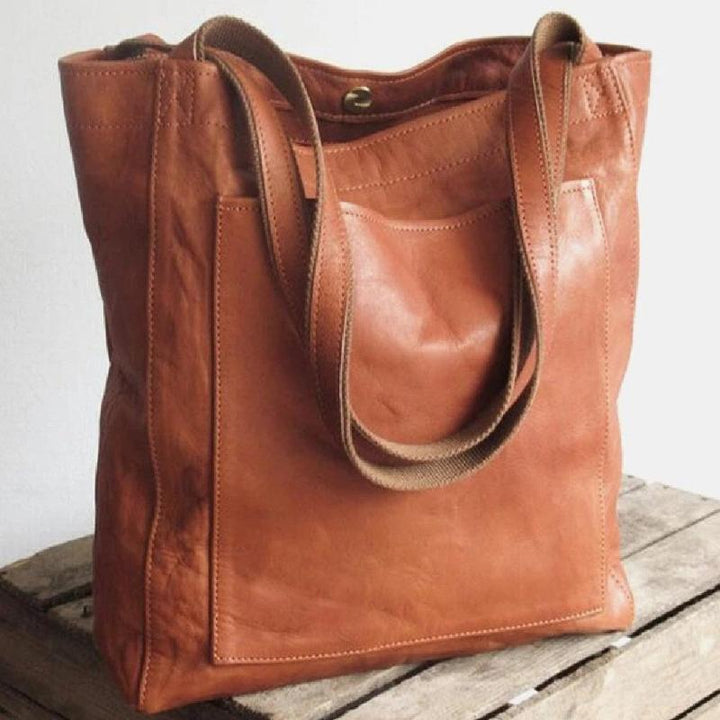 Roselyn | Classic Leather Tote