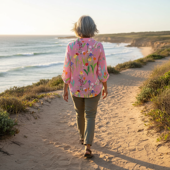 Fiona | Spring Garden Blouse