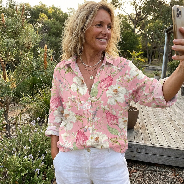 Frances | Elegant Bloom Blouse
