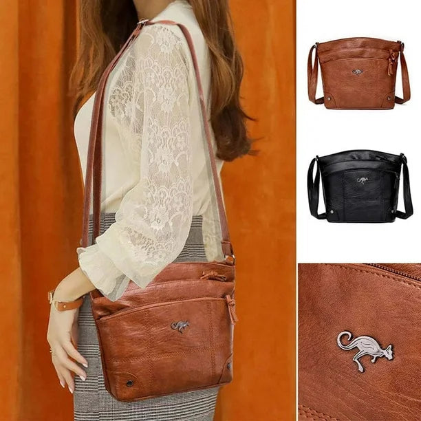 Raya │ Elegant Multi-Pocket Crossbody Bag