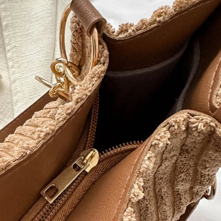 Onyx │ Large Capacity Corduroy Tote Bag