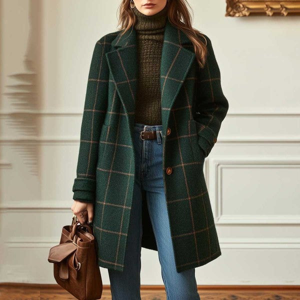 Caprice │ Classic Check Coat