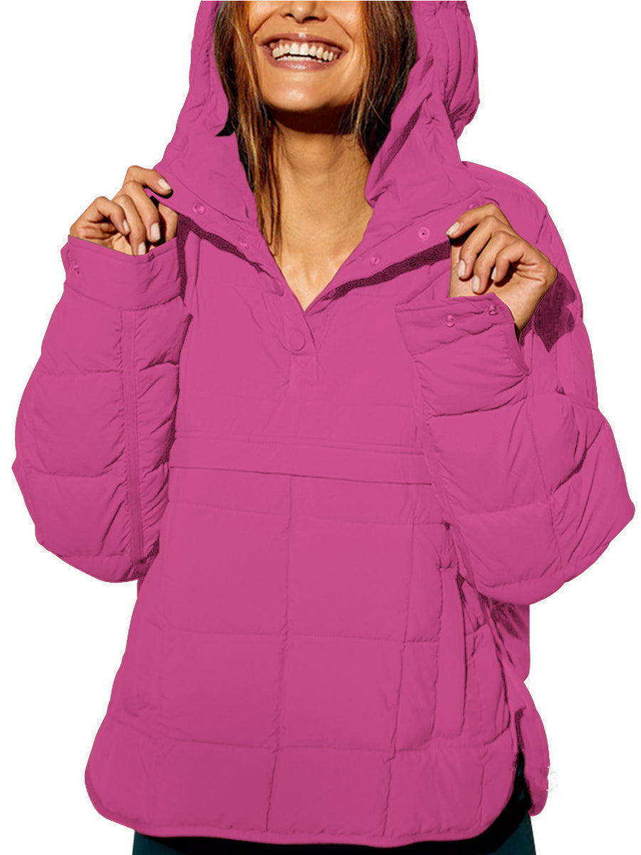 Feliciana │ Oversized Hooded Pullover Hooded Jacket
