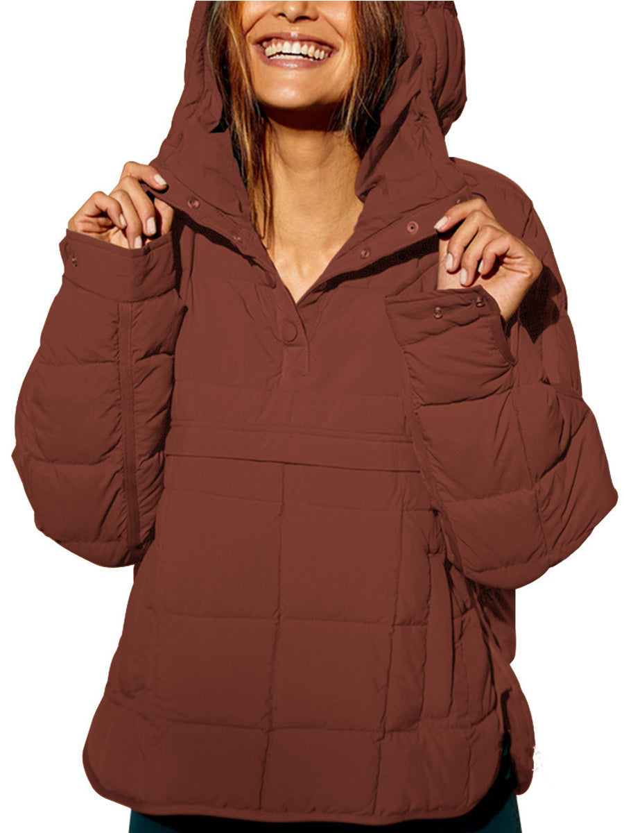Feliciana │ Oversized Hooded Pullover Hooded Jacket