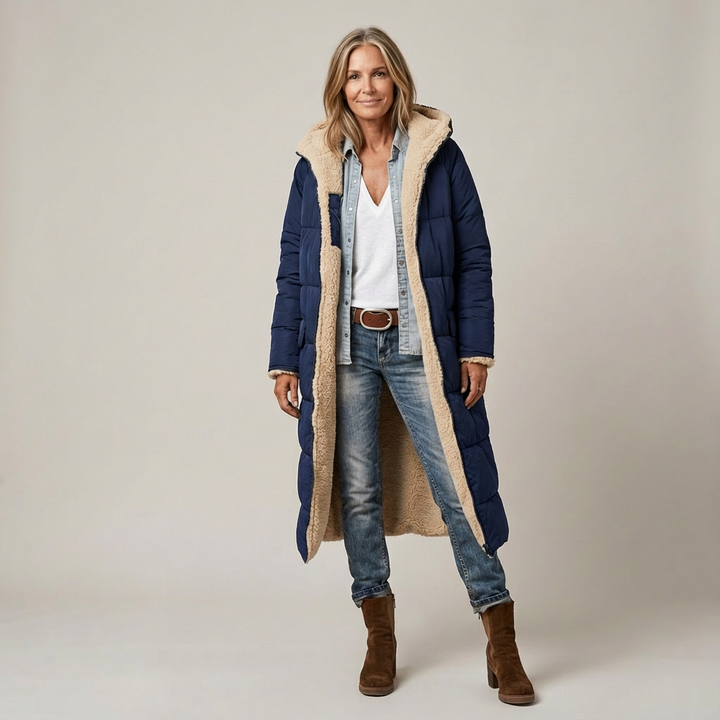 Beryl | Elegant Reversible Coat