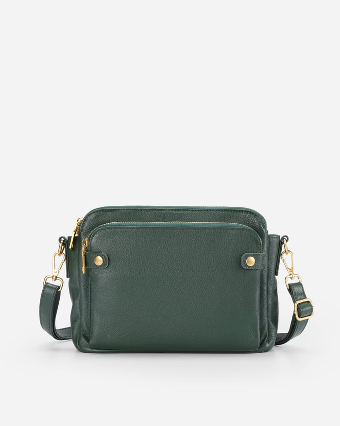 Jovie │ Sleek Three-Layer Crossbody Bag