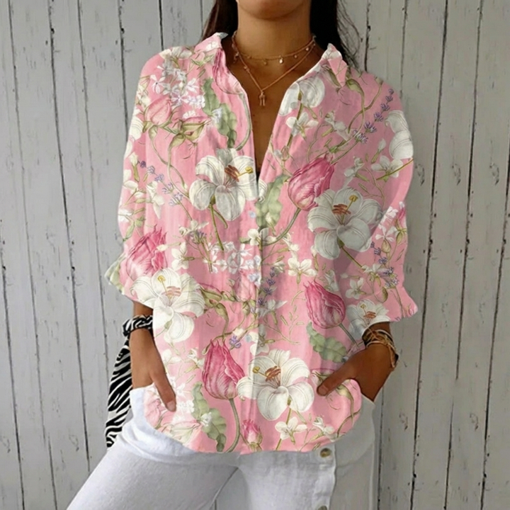 Frances | Elegant Bloom Blouse