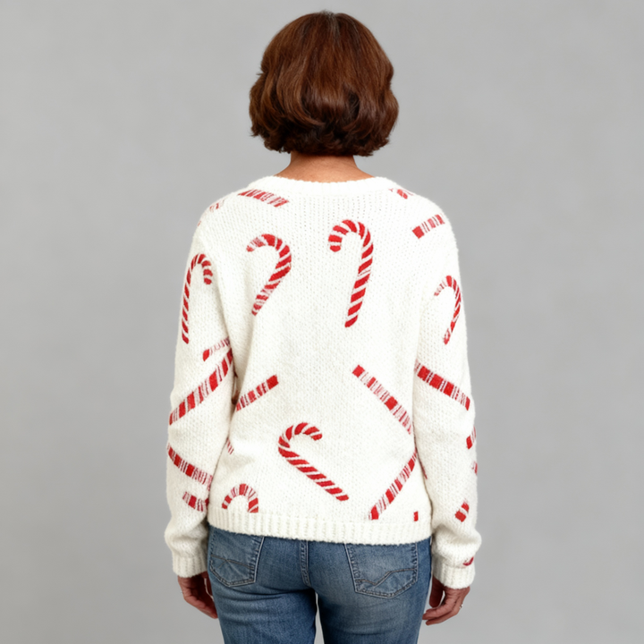 Maren | Festive Candy Cardigan