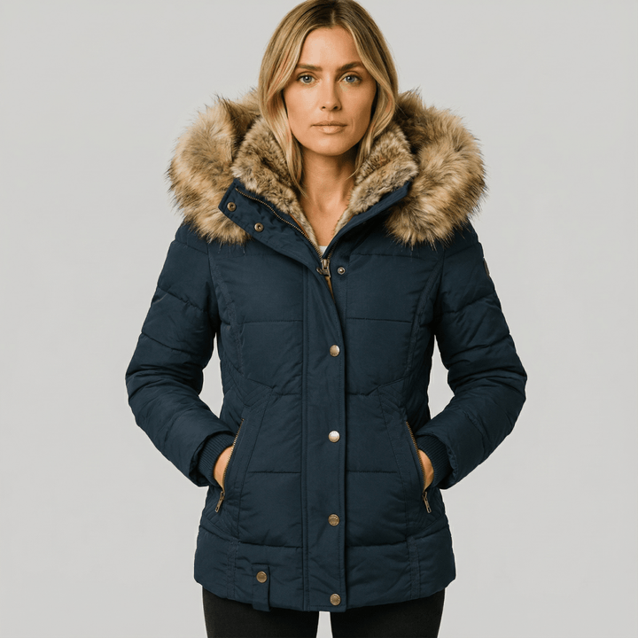 GRACE | COMFORTABLE WARM WINTER FUR JACKET