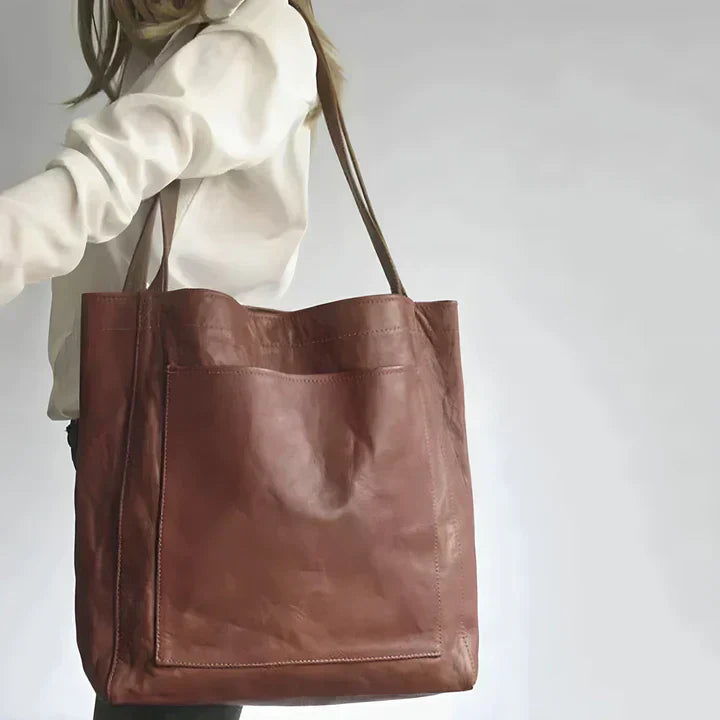 Roselyn | Classic Leather Tote