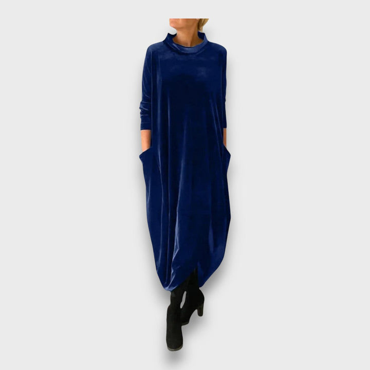 Cassidy | Velvet Elegant Maxi Dress