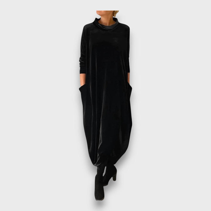 Cassidy | Velvet Elegant Maxi Dress