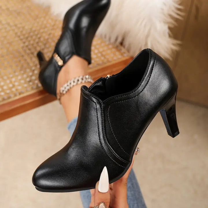 Eloise | Leather Orthopedic Booties (Premium Edition)