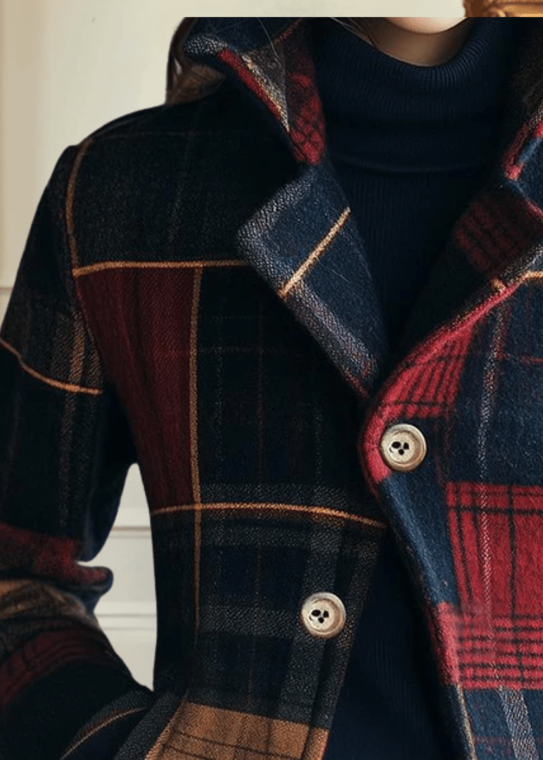 NATALIE | CLASSIC PLAID JACKET