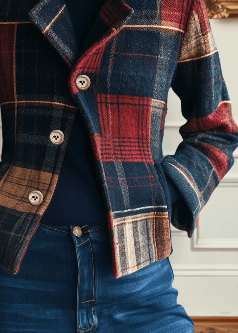 NATALIE | CLASSIC PLAID JACKET