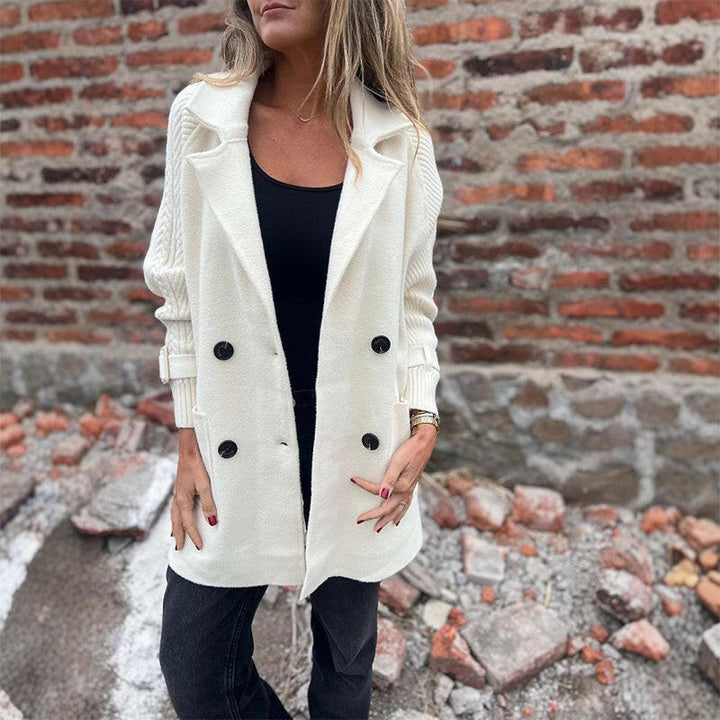 Pauline | Timeless Mid-Length Double-Breasted Coat