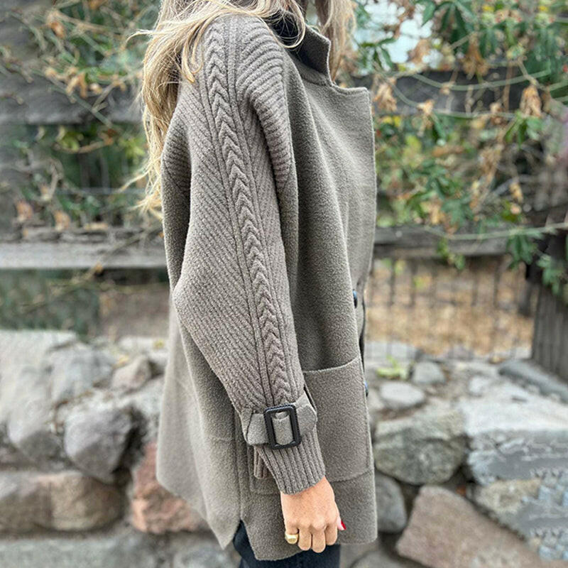 Pauline | Timeless Mid-Length Double-Breasted Coat