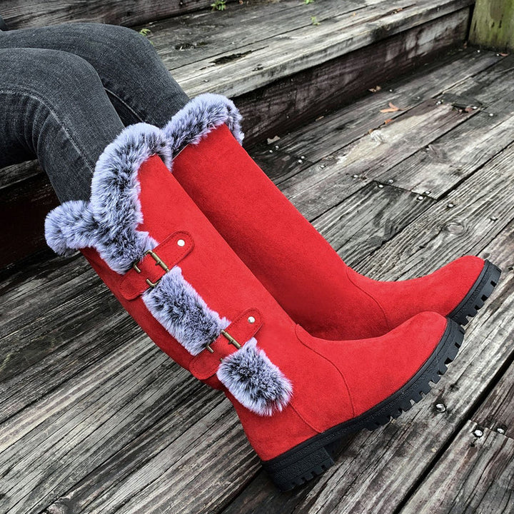 Lucy | Thick Plush Mid-Calf Snowboots