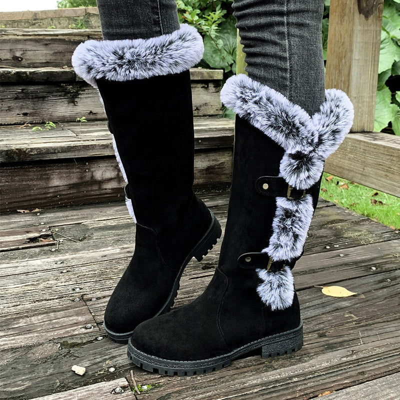 Lucy | Thick Plush Mid-Calf Snowboots