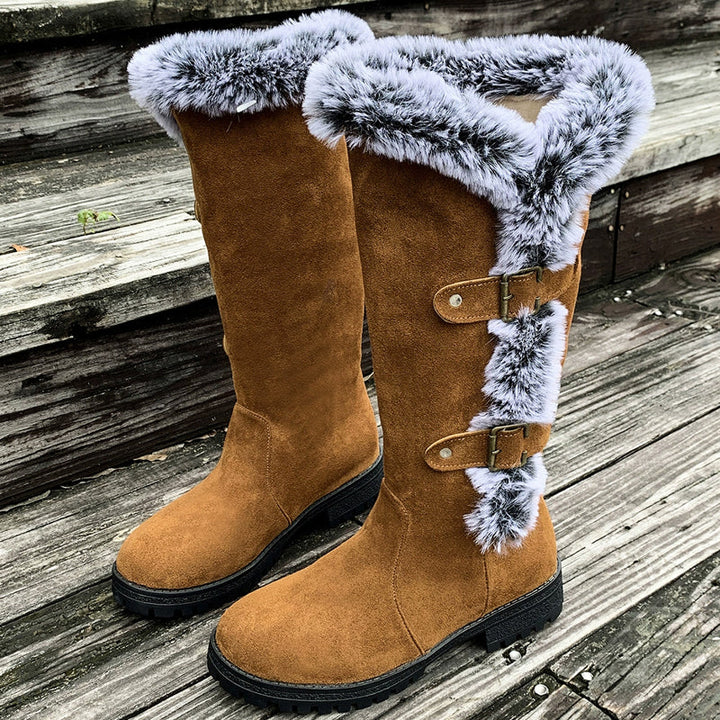 Lucy | Thick Plush Mid-Calf Snowboots