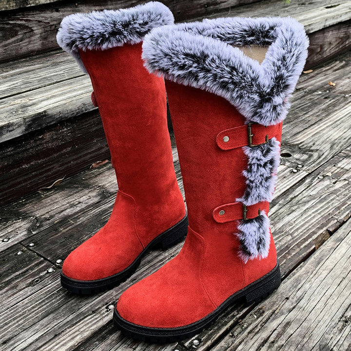 Lucy | Thick Plush Mid-Calf Snowboots