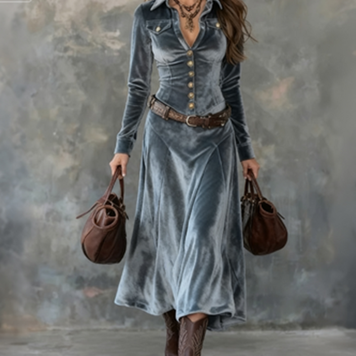 Joann | Elegant Figure-Flattering Maxi Dress